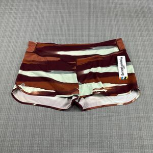 Smartwool Shorts Womens XL Active Lined Burgundy‎ Horizon Running Breathable New